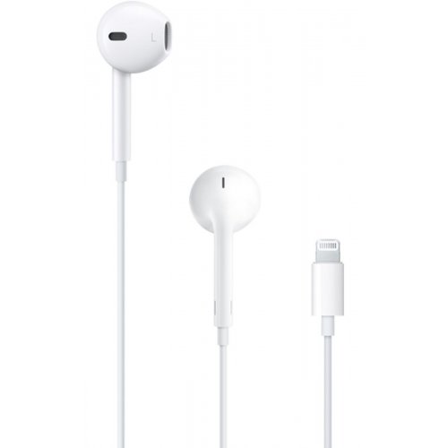 Уцінка навушники Apple EarPods with Mic Lightning (MWTY3ZM/A) White (Розкрита упаковка, 871394) купити в Україні: Київ, Львів, Хмельницький, Тернопіль, Івано-Франківськ | Низька ціна, відгуки, характеристики від TELEMART фото