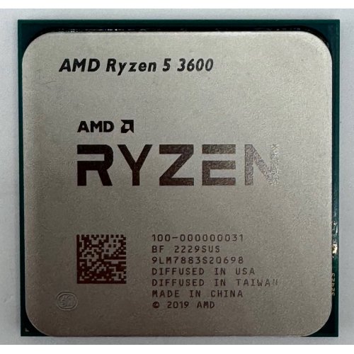 Процессор AMD Ryzen 5 3600 3.6(4.2)GHz 32MB sAM4 Tray (100-000000031) (Восстановлено продавцом, 871472) купить в Украине: Киев, Днепр, Харьков, Одесса  | Проверка совместимости, низкая цена, отзывы, характеристики от TELEMART фото