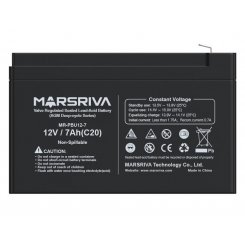 Аккумуляторная батарея Marsriva 12V 7Ah (MR-PBU12-7)