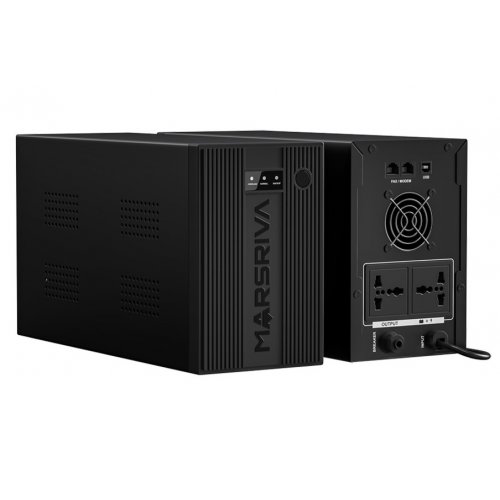 ДБЖ Marsriva 2000VA (MR-UF2000) купити в Україні: Київ, Львів, Хмельницький, Тернопіль, Івано-Франківськ | Низька ціна, відгуки, характеристики від TELEMART фото