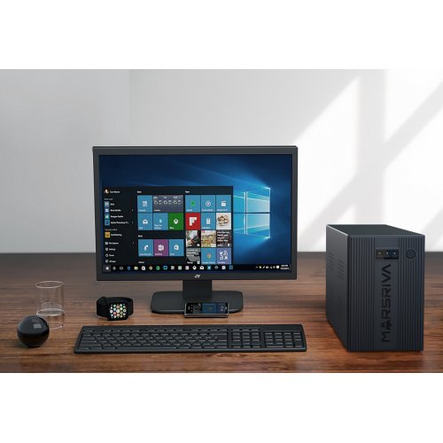 ДБЖ Marsriva 2000VA (MR-UF2000) купити в Україні: Київ, Львів, Хмельницький, Тернопіль, Івано-Франківськ | Низька ціна, відгуки, характеристики від TELEMART фото