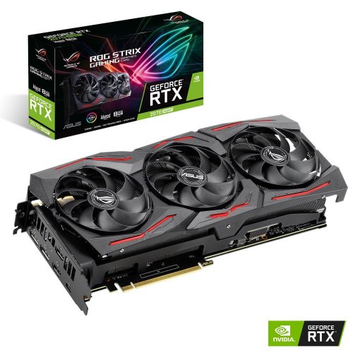 Видеокарта Asus ROG GeForce RTX 2070 SUPER STRIX Advanced edition 8192MB (ROG-STRIX-RTX2070S-A8G-GAMING) (Восстановлено продавцом, 871488) купить в Украине: Киев, Днепр, Харьков, Одесса  | Проверка совместимости, низкая цена, отзывы, характеристики от TELEMART фото