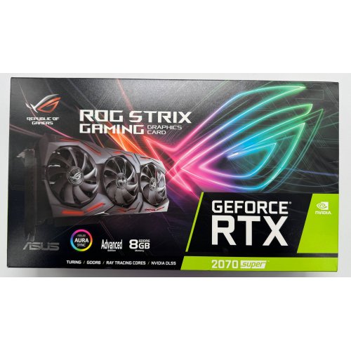 Видеокарта Asus ROG GeForce RTX 2070 SUPER STRIX Advanced edition 8192MB (ROG-STRIX-RTX2070S-A8G-GAMING) (Восстановлено продавцом, 871488) купить в Украине: Киев, Днепр, Харьков, Одесса  | Проверка совместимости, низкая цена, отзывы, характеристики от TELEMART фото