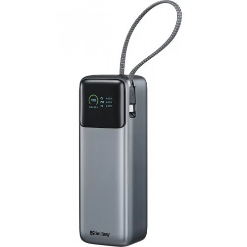 Powerbank Sandberg 27000mAh 240W (421-31) купити в Україні: Київ, Львів, Хмельницький, Тернопіль, Івано-Франківськ | Низька ціна, відгуки, характеристики від TELEMART фото