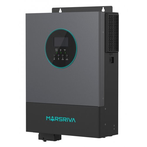 Гібридний сонячний інвертор Marsriva 24V 4200W (MR-SPH4200 TWIN) купити в Україні: Київ, Львів, Хмельницький, Тернопіль, Івано-Франківськ | Низька ціна, відгуки, характеристики від TELEMART фото