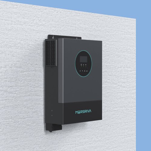 Гібридний сонячний інвертор Marsriva 24V 4200W (MR-SPH4200 TWIN) купити в Україні: Київ, Львів, Хмельницький, Тернопіль, Івано-Франківськ | Низька ціна, відгуки, характеристики від TELEMART фото