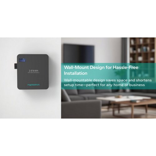 Аккумуляторная батарея Marsriva LiFePO4 12.8V 204Ah 2.61kWh (MR-LFP12-200-WMD) купить в Украине: Киев, Днепр, Харьков, Одесса  | Низкая цена, отзывы, характеристики от TELEMART фото