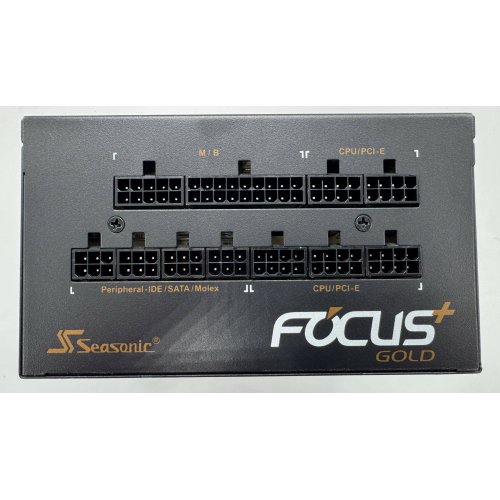 Блок питания Seasonic Focus GX-650W Gold (SSR-650FX) (Восстановлено продавцом, 871517) купить в Украине: Киев, Днепр, Харьков, Одесса  | Проверка совместимости, низкая цена, отзывы, характеристики от TELEMART фото