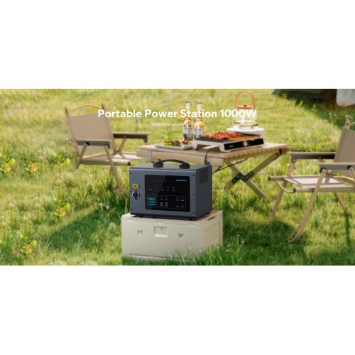 Зарядна станція Marsriva MP10 V2 1000W 1176Wh купити в Україні: Київ, Львів, Хмельницький, Тернопіль, Івано-Франківськ | Низька ціна, відгуки, характеристики від TELEMART фото