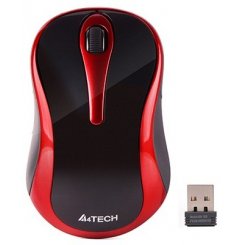 Мышка A4Tech G3-280N Wireless Black/Red