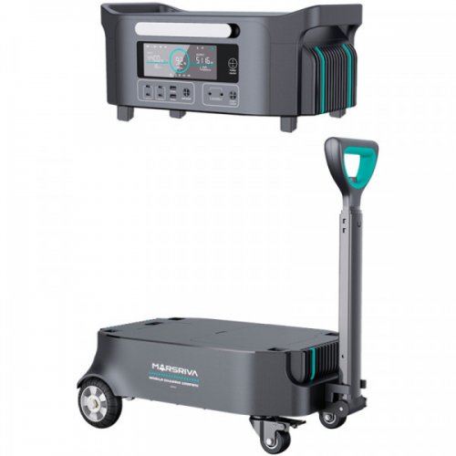 Модуль зарядної станції Marsriva HES 2200W 1037Wh (H1060_MARSRIVA) купити в Україні: Київ, Львів, Хмельницький, Тернопіль, Івано-Франківськ | Низька ціна, відгуки, характеристики від TELEMART фото