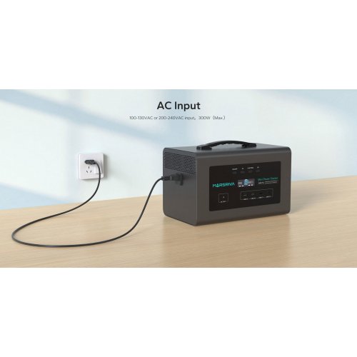 Зарядна станція Marsriva MP6 Pro V2 600W 627.2Wh купити в Україні: Київ, Львів, Хмельницький, Тернопіль, Івано-Франківськ | Низька ціна, відгуки, характеристики від TELEMART фото