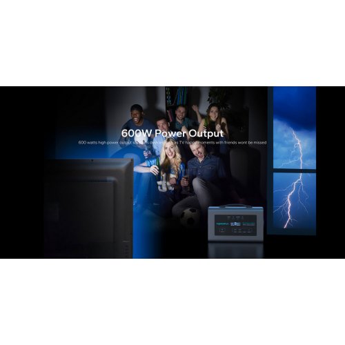 Зарядна станція Marsriva MP6 Pro V2 600W 627.2Wh купити в Україні: Київ, Львів, Хмельницький, Тернопіль, Івано-Франківськ | Низька ціна, відгуки, характеристики від TELEMART фото