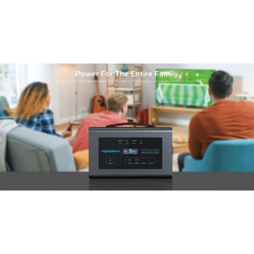 Зарядна станція Marsriva MP6 Pro V2 600W 627.2Wh купити в Україні: Київ, Львів, Хмельницький, Тернопіль, Івано-Франківськ | Низька ціна, відгуки, характеристики від TELEMART фото