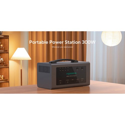 Зарядна станція Marsriva MP3S V2 300W 313.6Wh купити в Україні: Київ, Львів, Хмельницький, Тернопіль, Івано-Франківськ | Низька ціна, відгуки, характеристики від TELEMART фото