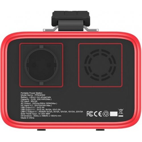 Зарядна станція Energizer PPS240W2 150W 230.4Wh купити в Україні: Київ, Львів, Хмельницький, Тернопіль, Івано-Франківськ | Низька ціна, відгуки, характеристики від TELEMART фото