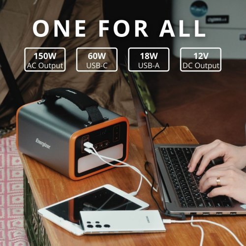 Зарядна станція Energizer PPS240W2 150W 230.4Wh купити в Україні: Київ, Львів, Хмельницький, Тернопіль, Івано-Франківськ | Низька ціна, відгуки, характеристики від TELEMART фото