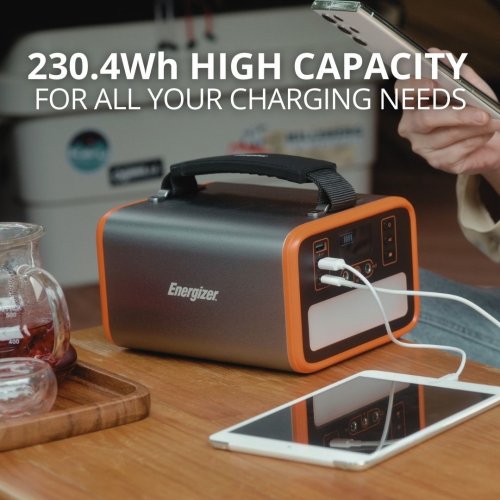 Зарядна станція Energizer PPS240W2 150W 230.4Wh купити в Україні: Київ, Львів, Хмельницький, Тернопіль, Івано-Франківськ | Низька ціна, відгуки, характеристики від TELEMART фото