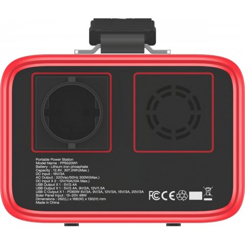 Зарядна станція Energizer PPS320W1 300W 307.2Wh купити в Україні: Київ, Львів, Хмельницький, Тернопіль, Івано-Франківськ | Низька ціна, відгуки, характеристики від TELEMART фото