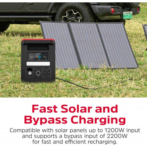 Зарядна станція Energizer PPS1500W2F 1800W 1536Wh + Extra Battery 1536Wh купити в Україні: Київ, Львів, Хмельницький, Тернопіль, Івано-Франківськ | Низька ціна, відгуки, характеристики від TELEMART фото