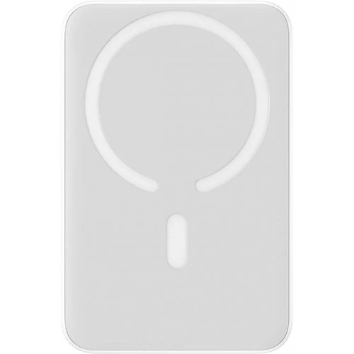 Powerbank Baseus Wireless Magnetic Mini 10000mAh 20W (P10022100212-00) White купить в Украине: Киев, Днепр, Харьков, Одесса  | Низкая цена, отзывы, характеристики от TELEMART фото