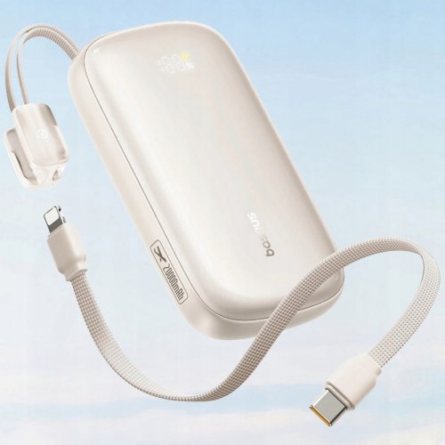 Powerbank Baseus EnerFill FC21 Qpow 3 Ultra 20000mAh 22.5W (E0027M01) Silver купити в Україні: Київ, Львів, Хмельницький, Тернопіль, Івано-Франківськ | Низька ціна, відгуки, характеристики від TELEMART фото