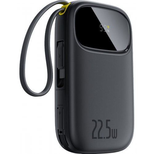 Powerbank Baseus EnerFill FC31 Digital 20000mAh 22.5W (P10082107123-00) Cosmic Black купити в Україні: Київ, Львів, Хмельницький, Тернопіль, Івано-Франківськ | Низька ціна, відгуки, характеристики від TELEMART фото