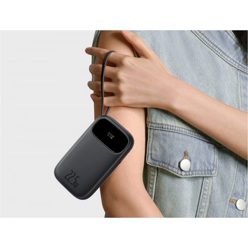 Powerbank Baseus EnerFill FC31 Digital 20000mAh 22.5W (P10082107123-00) Cosmic Black купити в Україні: Київ, Львів, Хмельницький, Тернопіль, Івано-Франківськ | Низька ціна, відгуки, характеристики від TELEMART фото