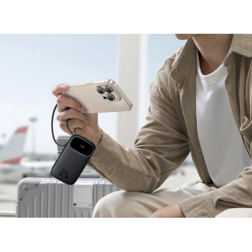 Powerbank Baseus EnerFill FC31 Digital 20000mAh 22.5W (P10082107123-00) Cosmic Black купити в Україні: Київ, Львів, Хмельницький, Тернопіль, Івано-Франківськ | Низька ціна, відгуки, характеристики від TELEMART фото