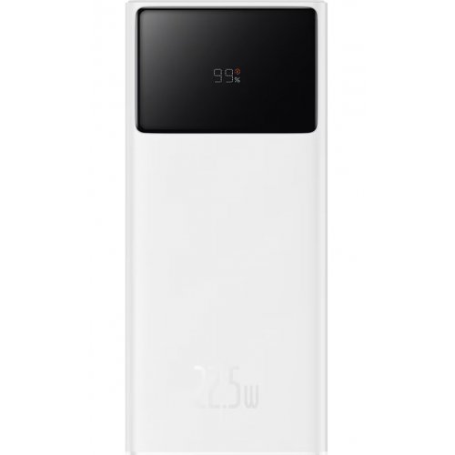 Powerbank Baseus Star-Lord Digital 20000mAh 22.5W (PPXJ080002) White купити в Україні: Київ, Львів, Хмельницький, Тернопіль, Івано-Франківськ | Низька ціна, відгуки, характеристики від TELEMART фото