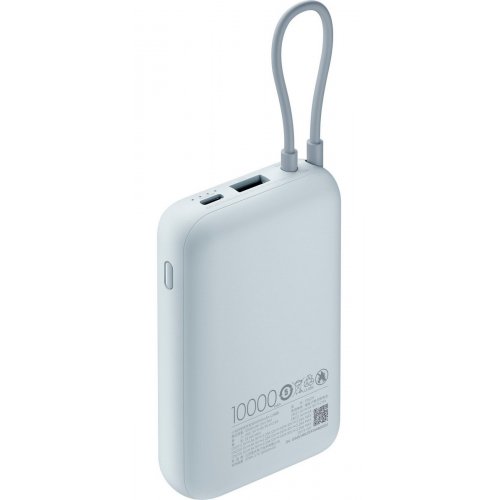Powerbank Xiaomi 10000mAh 22.W (BHR9073GL) Ice Blue купить в Украине: Киев, Днепр, Харьков, Одесса  | Низкая цена, отзывы, характеристики от TELEMART фото