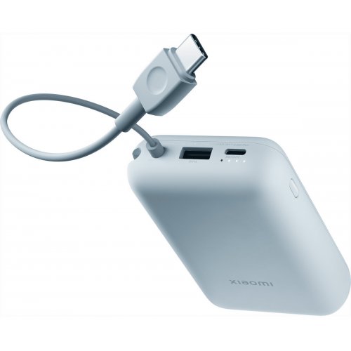 Powerbank Xiaomi 10000mAh 22.W (BHR9073GL) Ice Blue купить в Украине: Киев, Днепр, Харьков, Одесса  | Низкая цена, отзывы, характеристики от TELEMART фото