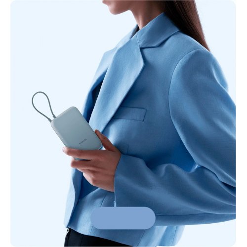 Powerbank Xiaomi 10000mAh 22.W (BHR9073GL) Ice Blue купить в Украине: Киев, Днепр, Харьков, Одесса  | Низкая цена, отзывы, характеристики от TELEMART фото