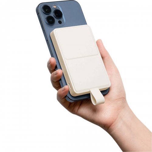 Powerbank Xiaomi 6000mAh 15W Magnetic (BHR9074GL) White купить в Украине: Киев, Днепр, Харьков, Одесса  | Низкая цена, отзывы, характеристики от TELEMART фото