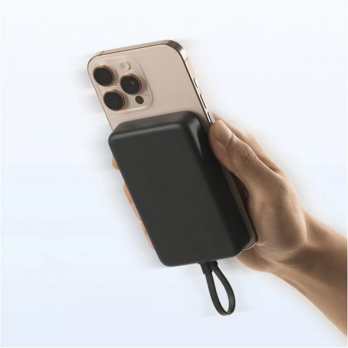 Powerbank Xiaomi 10000mAh 33W Magnetic Integrated Cable (BHR9823GL) Gray купить в Украине: Киев, Днепр, Харьков, Одесса  | Низкая цена, отзывы, характеристики от TELEMART фото