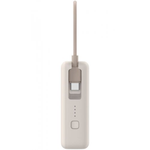 Powerbank Xiaomi 10000mAh 33W Integrated Cable (BHR9333GL) Beige купить в Украине: Киев, Днепр, Харьков, Одесса  | Низкая цена, отзывы, характеристики от TELEMART фото