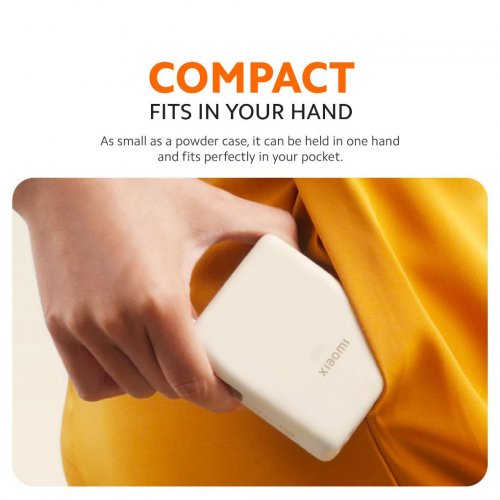 Powerbank Xiaomi 10000mAh 33W Integrated Cable (BHR9333GL) Beige купить в Украине: Киев, Днепр, Харьков, Одесса  | Низкая цена, отзывы, характеристики от TELEMART фото