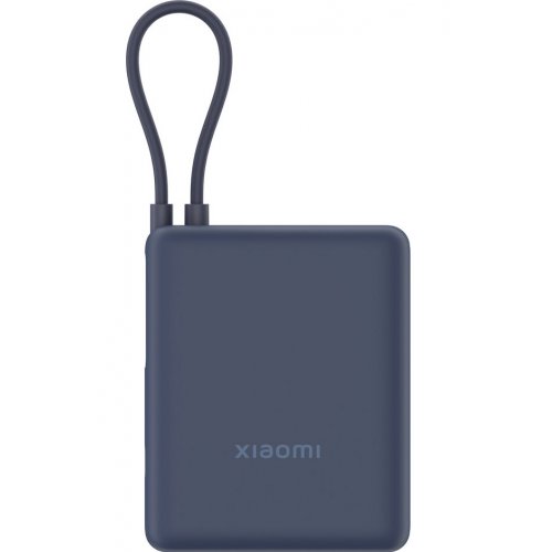 Powerbank Xiaomi 10000mAh 33W Integrated Cable (BHR9341GL) Blue купить в Украине: Киев, Днепр, Харьков, Одесса  | Низкая цена, отзывы, характеристики от TELEMART фото