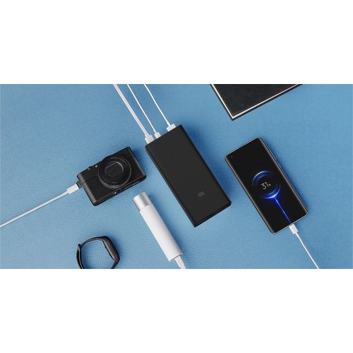 Powerbank Xiaomi 30000mAh 18W (BHR9126GL) Black купить в Украине: Киев, Днепр, Харьков, Одесса  | Низкая цена, отзывы, характеристики от TELEMART фото