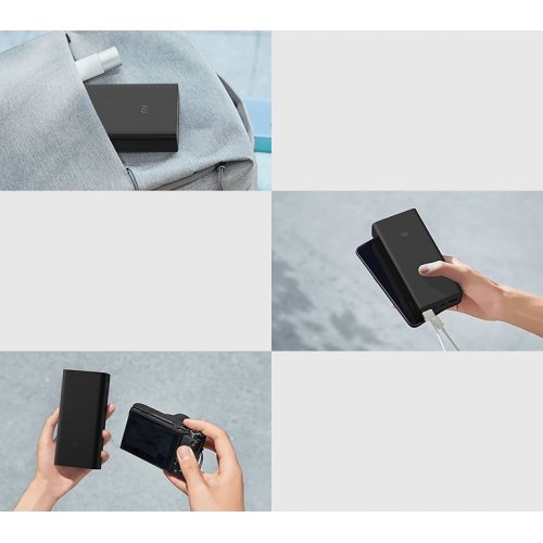Powerbank Xiaomi 30000mAh 18W (BHR9126GL) Black купить в Украине: Киев, Днепр, Харьков, Одесса  | Низкая цена, отзывы, характеристики от TELEMART фото