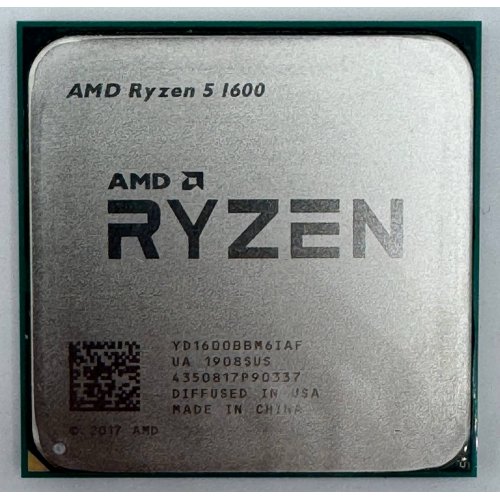 Процессор AMD Ryzen 5 1600 3.2(3.6)GHz sAM4 Tray (YD1600BBAEMPK) (Восстановлено продавцом, 871559) купить в Украине: Киев, Днепр, Харьков, Одесса  | Проверка совместимости, низкая цена, отзывы, характеристики от TELEMART фото