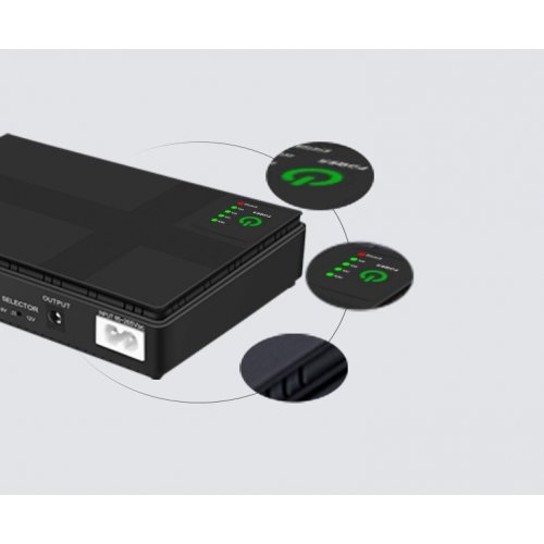 ИБП для роутеров Andes DC1018P 18W 8800mAh купить в Украине: Киев, Днепр, Харьков, Одесса  | Низкая цена, отзывы, характеристики от TELEMART фото