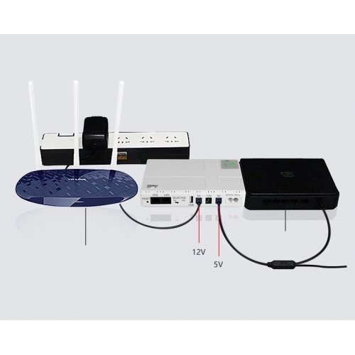 ИБП для роутеров Andes DC1018P 18W 8800mAh купить в Украине: Киев, Днепр, Харьков, Одесса  | Низкая цена, отзывы, характеристики от TELEMART фото