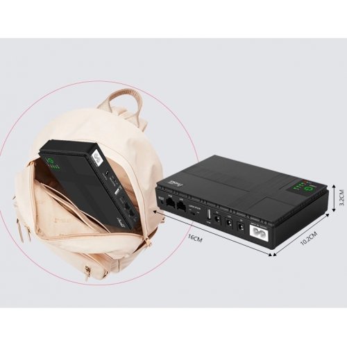 ИБП для роутеров Andes DC1018P 18W 8800mAh купить в Украине: Киев, Днепр, Харьков, Одесса  | Низкая цена, отзывы, характеристики от TELEMART фото