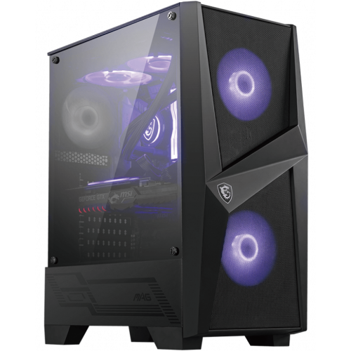 Корпус MSI MAG Forge 100M без БП Black (Восстановлено продавцом, 871569) купить в Украине: Киев, Днепр, Харьков, Одесса  | Проверка совместимости, низкая цена, отзывы, характеристики от TELEMART фото