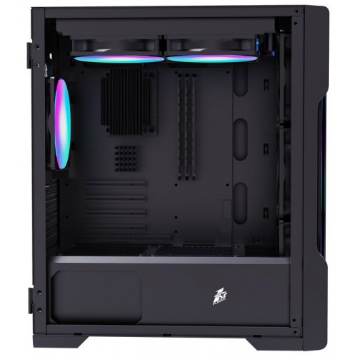 Корпус 1stPlayer T3-4F1-BK без БП Black (Восстановлено продавцом, 871571) купить в Украине: Киев, Днепр, Харьков, Одесса  | Проверка совместимости, низкая цена, отзывы, характеристики от TELEMART фото