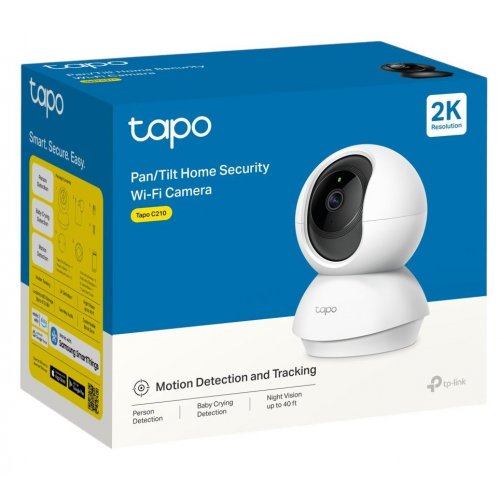 IP-камера TP-LINK Tapo C210 купить в Украине: Киев, Днепр, Харьков, Одесса  | Низкая цена, отзывы, характеристики от TELEMART фото
