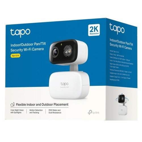 IP-камера TP-LINK Tapo C216 купить в Украине: Киев, Днепр, Харьков, Одесса  | Низкая цена, отзывы, характеристики от TELEMART фото