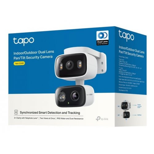 IP-камера TP-LINK Tapo C246D купить в Украине: Киев, Днепр, Харьков, Одесса  | Низкая цена, отзывы, характеристики от TELEMART фото