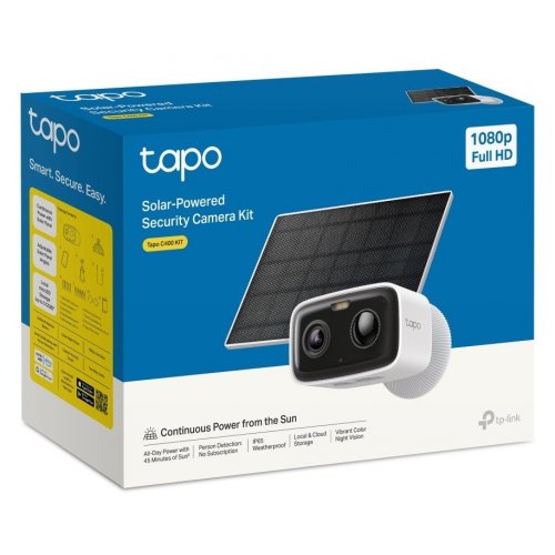 IP-камера TP-LINK Tapo C400 KIT купити в Україні: Київ, Львів, Хмельницький, Тернопіль, Івано-Франківськ | Низька ціна, відгуки, характеристики від TELEMART фото